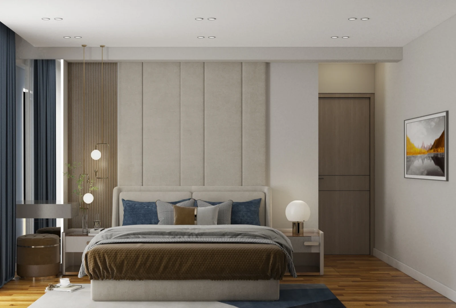 Master Bedroom Suite — Residential Interior